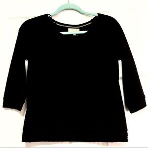 Princess Vera Wang Black Blouse